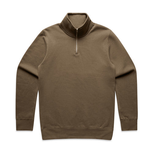 AS Colour Stencil Half Zip Crew