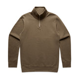 AS Colour Stencil Half Zip Crew