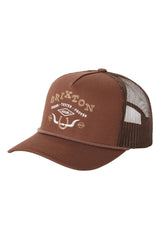 Brixton Beekman MP Trucker Hat Brown
