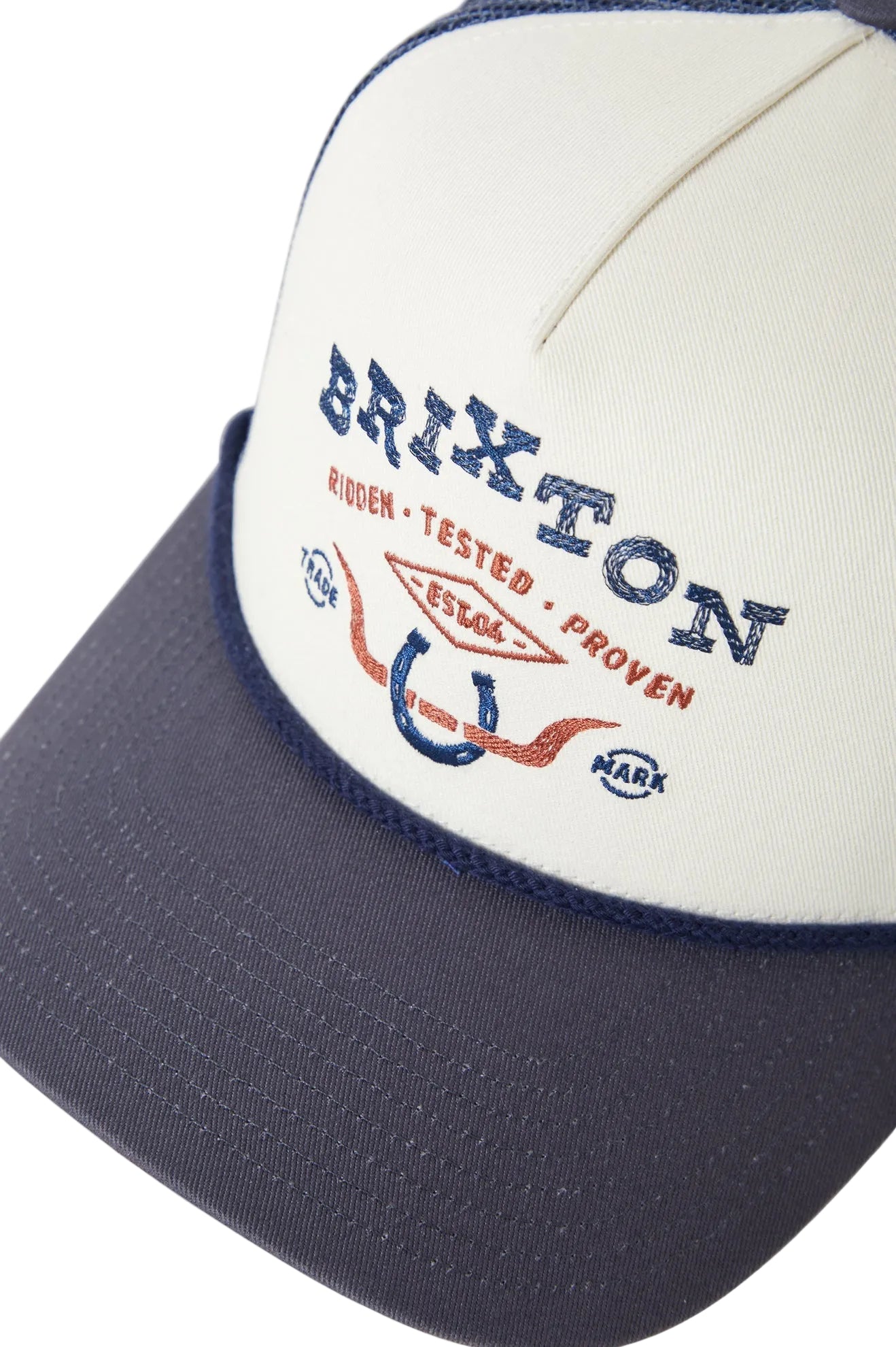 Brixton Beekman MP Trucker Hat Whitecap/Navy