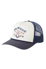 Brixton Beekman MP Trucker Hat Whitecap/Navy