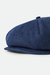 Brixton Brood Baggy Snap Cap Rinse Denim