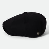 Brixton Brood Flannel Snap Cap Black/Moss