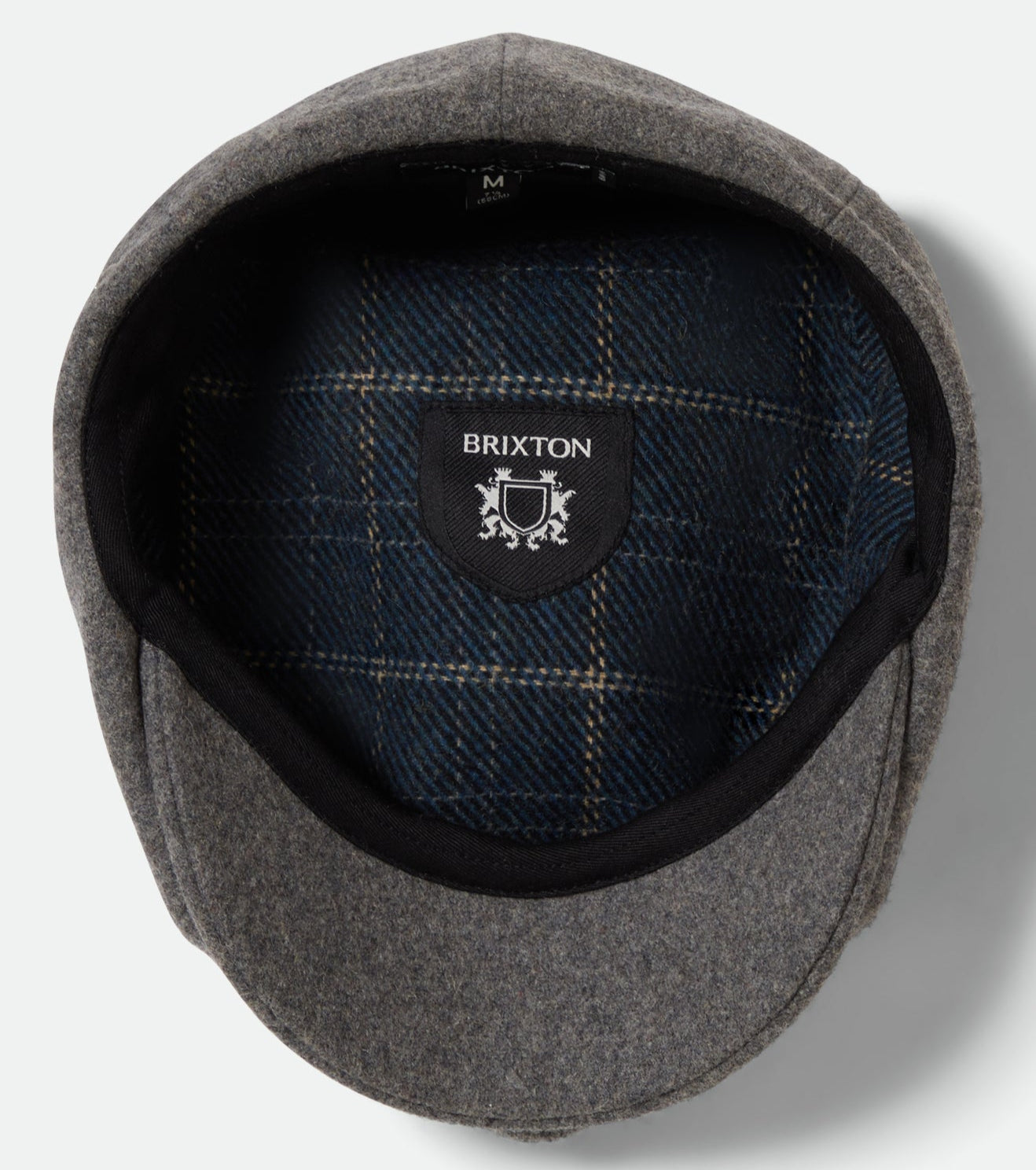 Brixton Brood Flannel Snap Cap Dark Heather Grey/Washed Navy