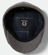 Brixton Brood Flannel Snap Cap Dark Heather Grey/Washed Navy
