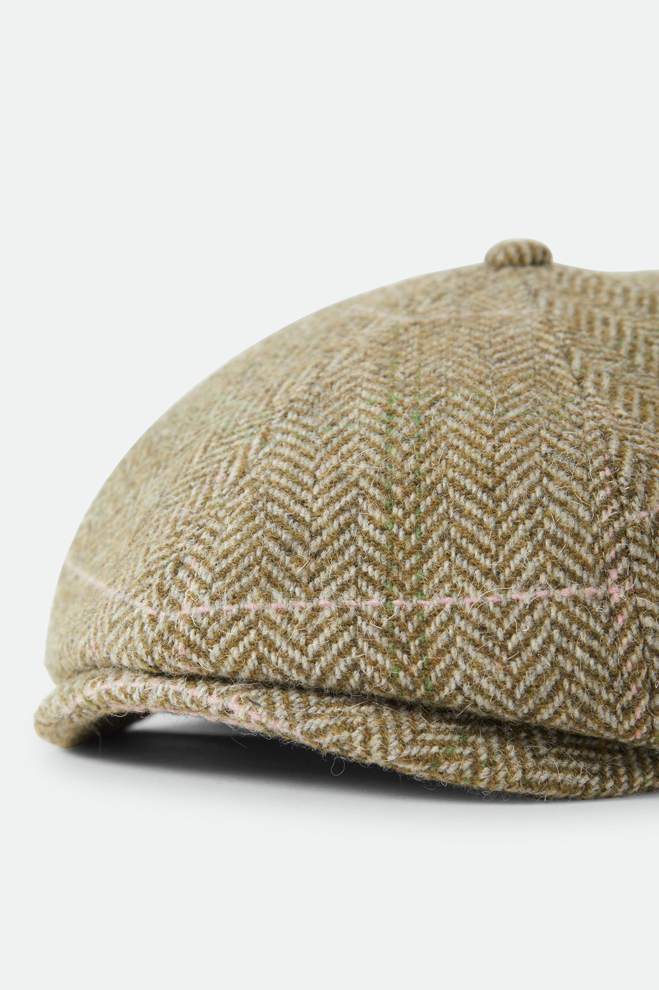 Brixton Brood LW Snap Cap Sublime Green Houndstooth