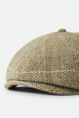 Brixton Brood LW Snap Cap Sublime Green Houndstooth
