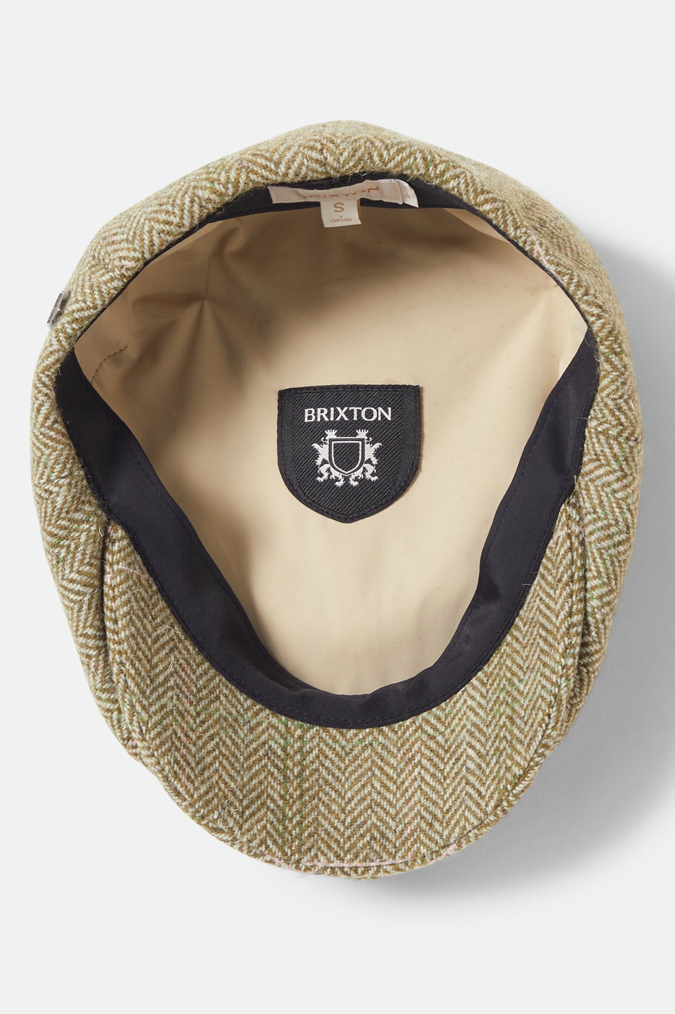 Brixton Brood LW Snap Cap Sublime Green Houndstooth