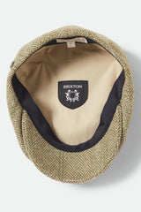 Brixton Brood LW Snap Cap Sublime Green Houndstooth