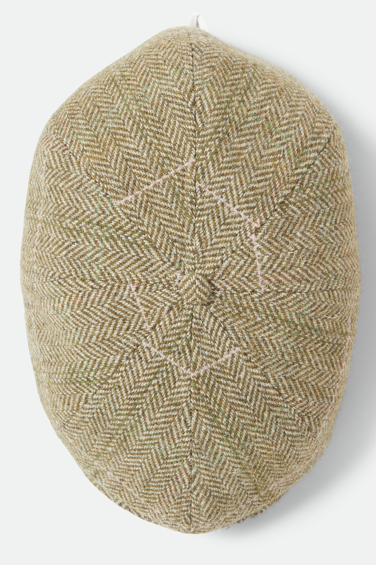Brixton Brood LW Snap Cap Sublime Green Houndstooth