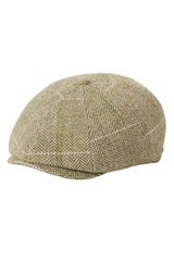 Brixton Brood LW Snap Cap Sublime Green Houndstooth