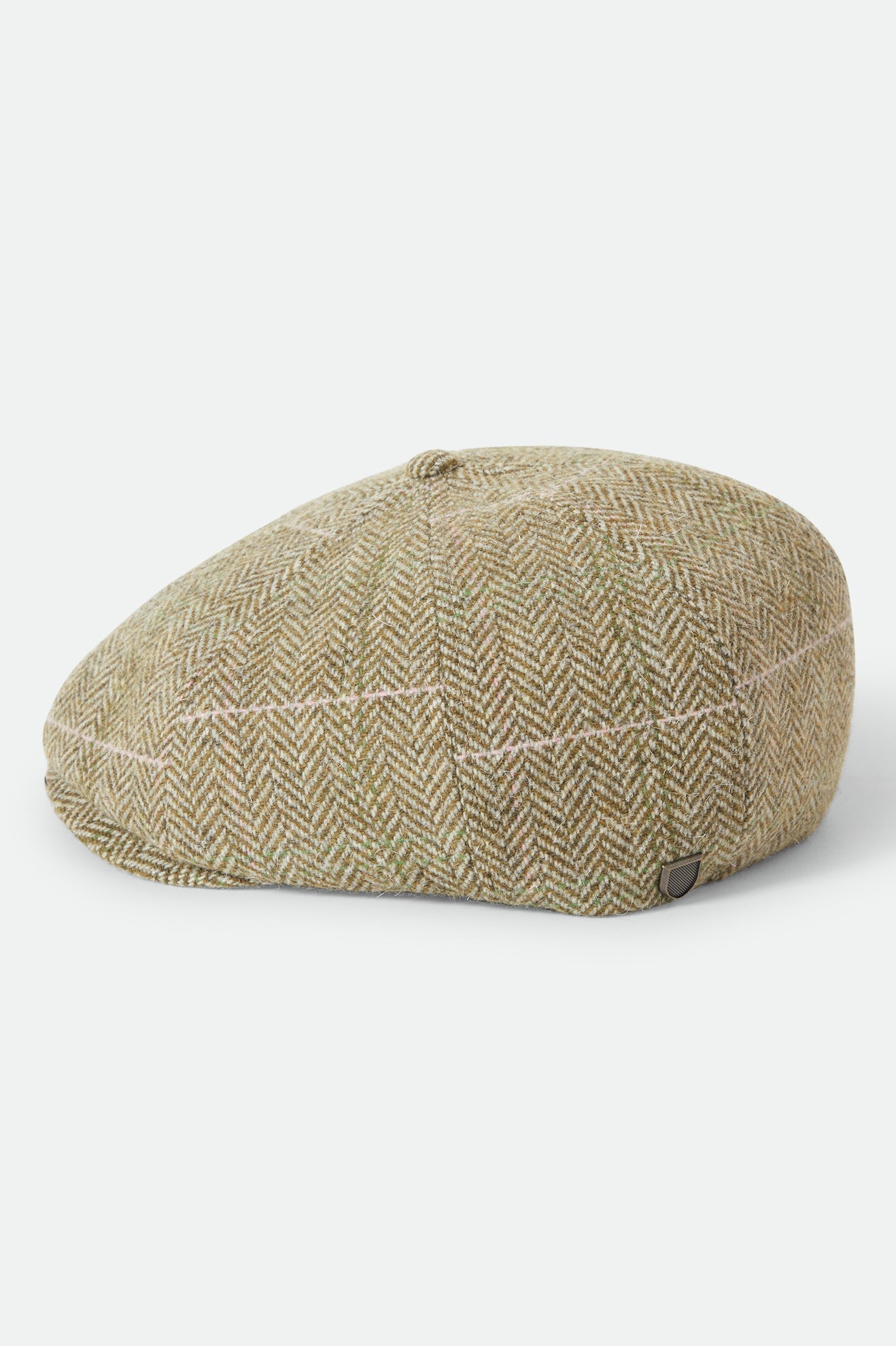 Brixton Brood LW Snap Cap Sublime Green Houndstooth