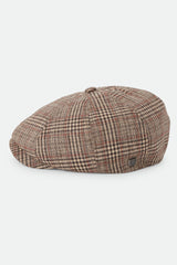 Brixton Brood Snap Cap Brown/Tan/Red Plaid
