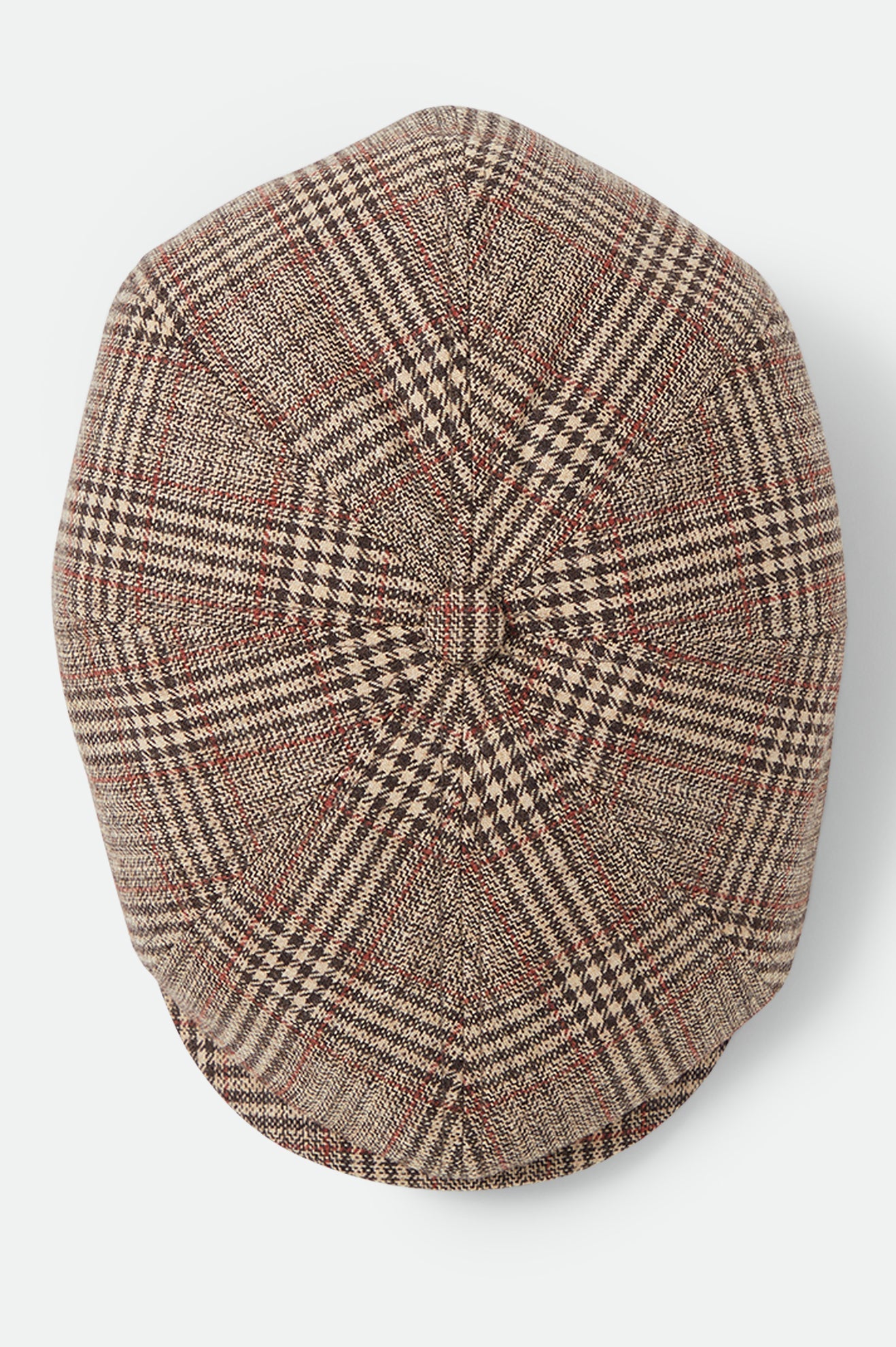 Brixton Brood Snap Cap Brown/Tan/Red Plaid