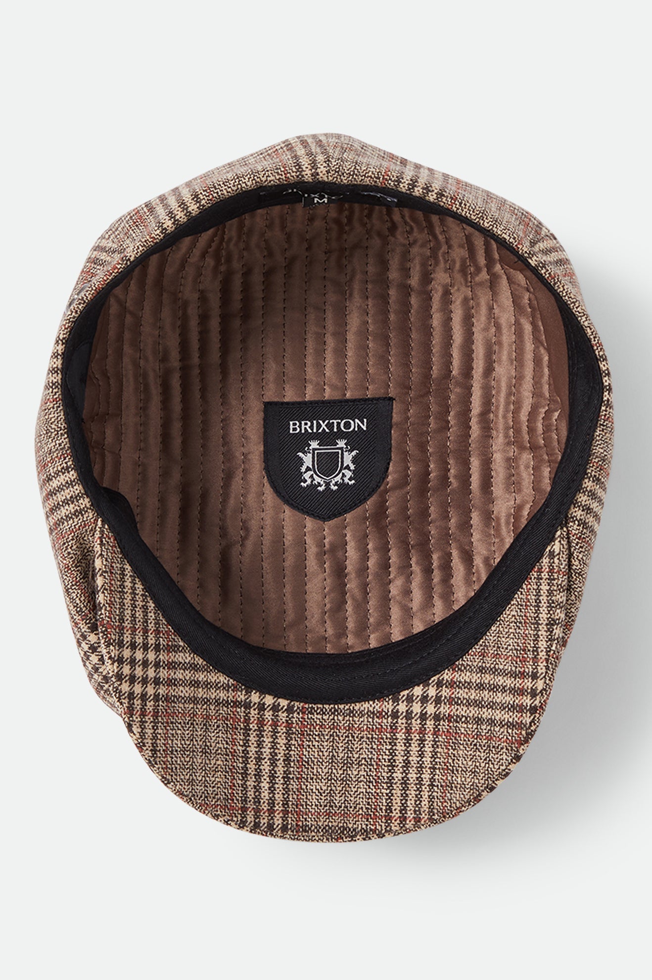 Brixton Brood Snap Cap Brown/Tan/Red Plaid