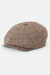 Brixton Brood Snap Cap Brown/Tan/Red Plaid