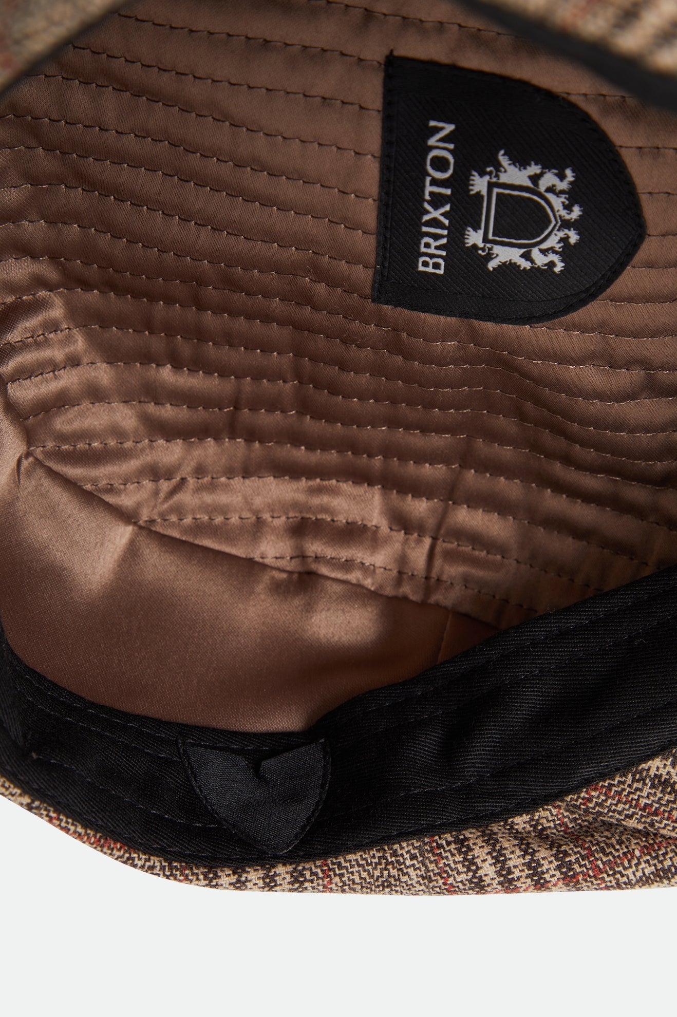 Brixton Brood Snap Cap Brown/Tan/Red Plaid