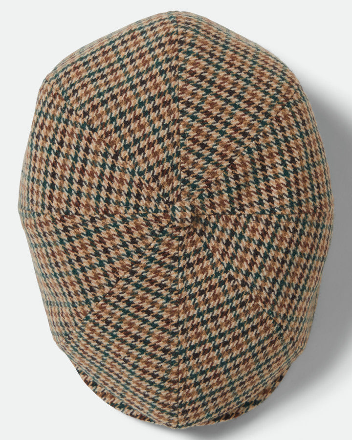 Brixton Brood Snap Cap Dusted Ochre/Khaki/Verdant Green