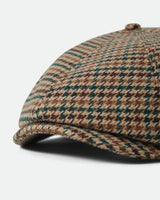 Brixton Brood Snap Cap Dusted Ochre/Khaki/Verdant Green