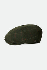 Brixton Brood Snap Cap Moss/Orange