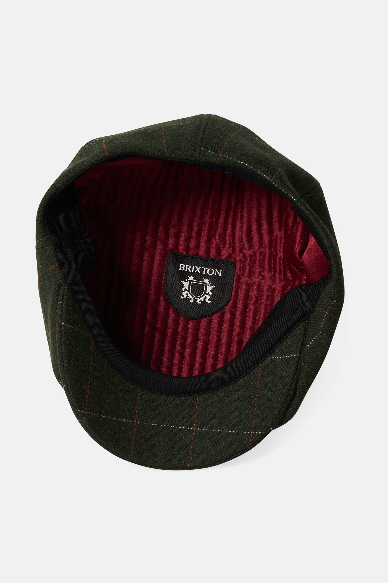 Brixton Brood Snap Cap Moss/Orange