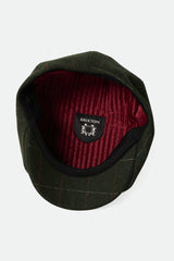 Brixton Brood Snap Cap Moss/Orange