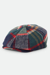 Brixton Brood Snap Cap Navy/Green/Red/Cream