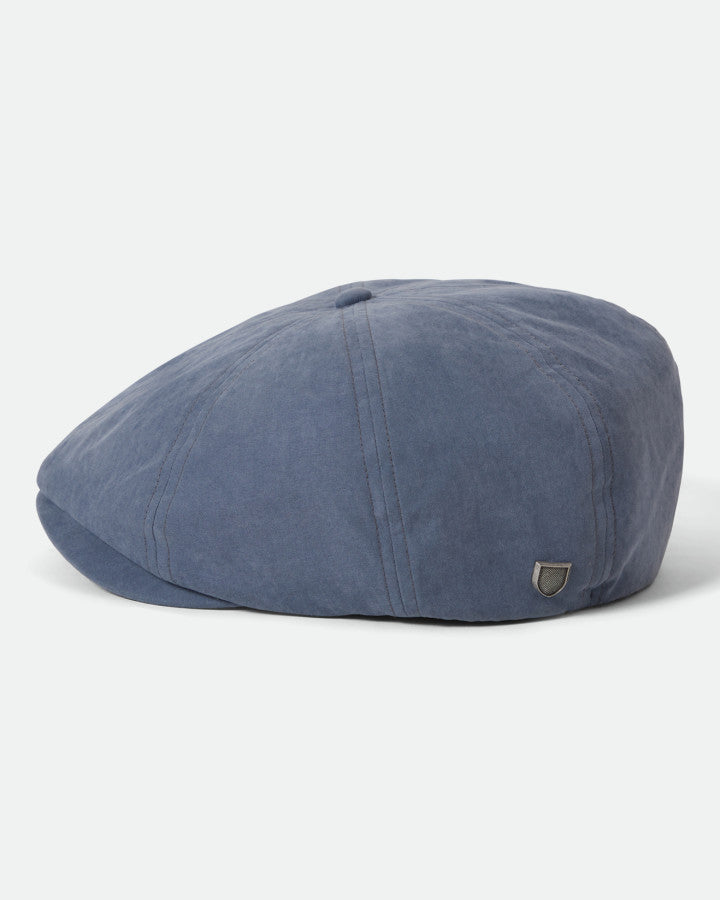 Brixton Brood Snap Cap Slate Blue Brushed Satin