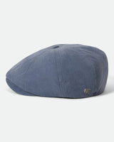 Brixton Brood Snap Cap Slate Blue Brushed Satin