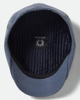 Brixton Brood Snap Cap Slate Blue Brushed Satin