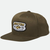 Brixton Clayburn MP Snapback Moss