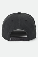 Brixton Crest C MP Snapback Black/Black