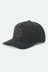 Brixton Crest C MP Snapback Black/Black