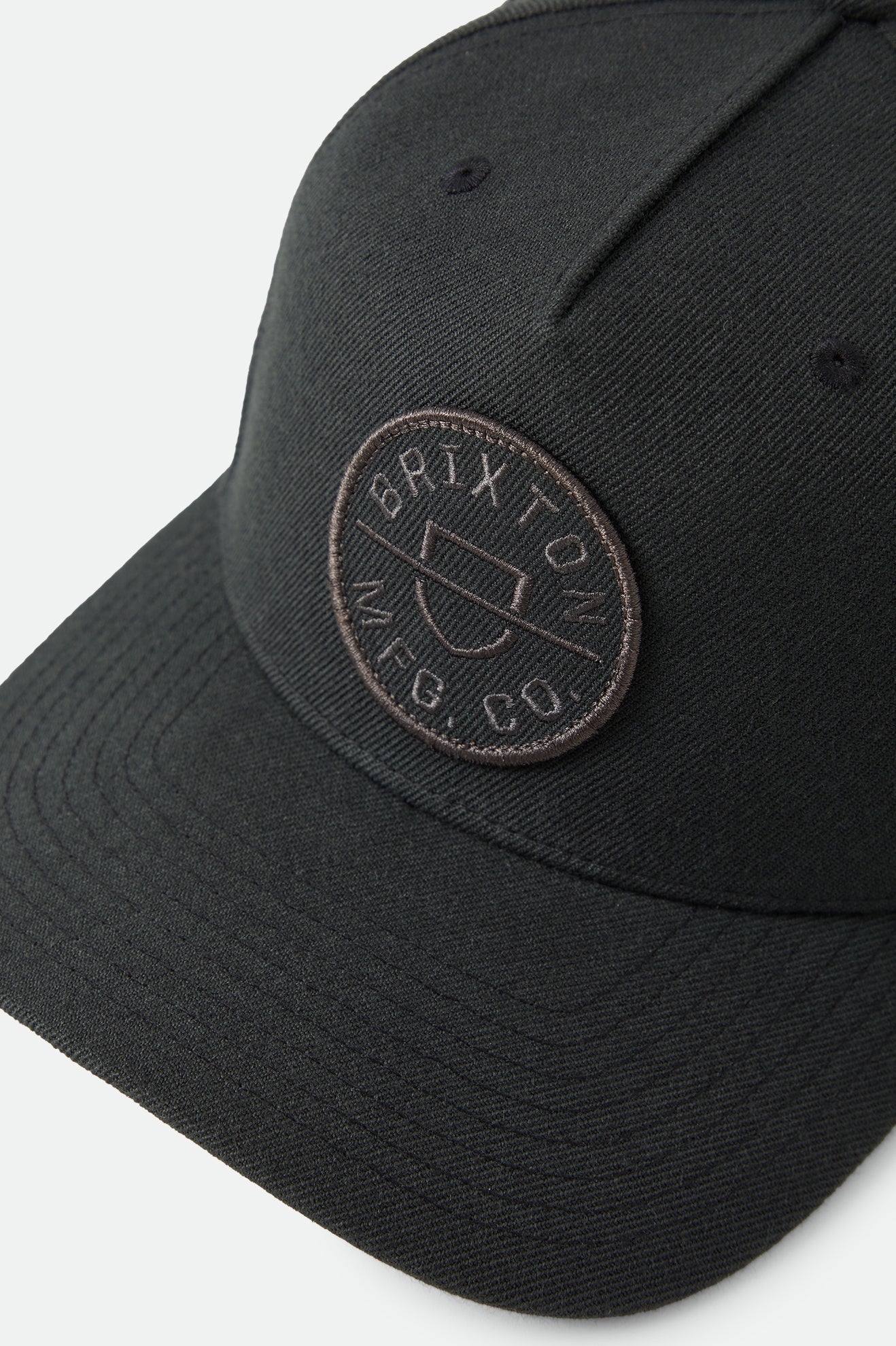 Brixton Crest C MP Snapback Black/Black