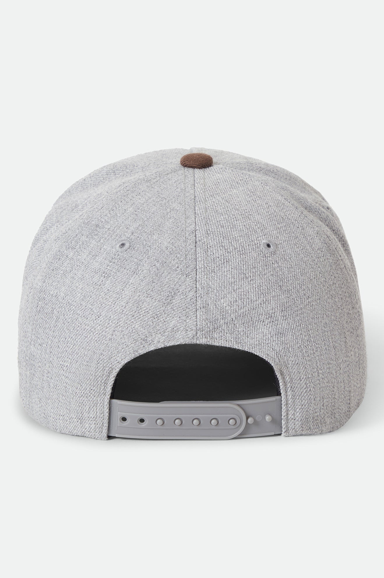 Brixton Crest C MP Snapback Heather Grey/Pinecone Brown