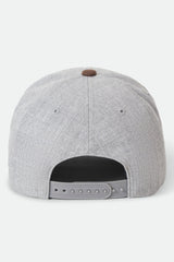 Brixton Crest C MP Snapback Heather Grey/Pinecone Brown
