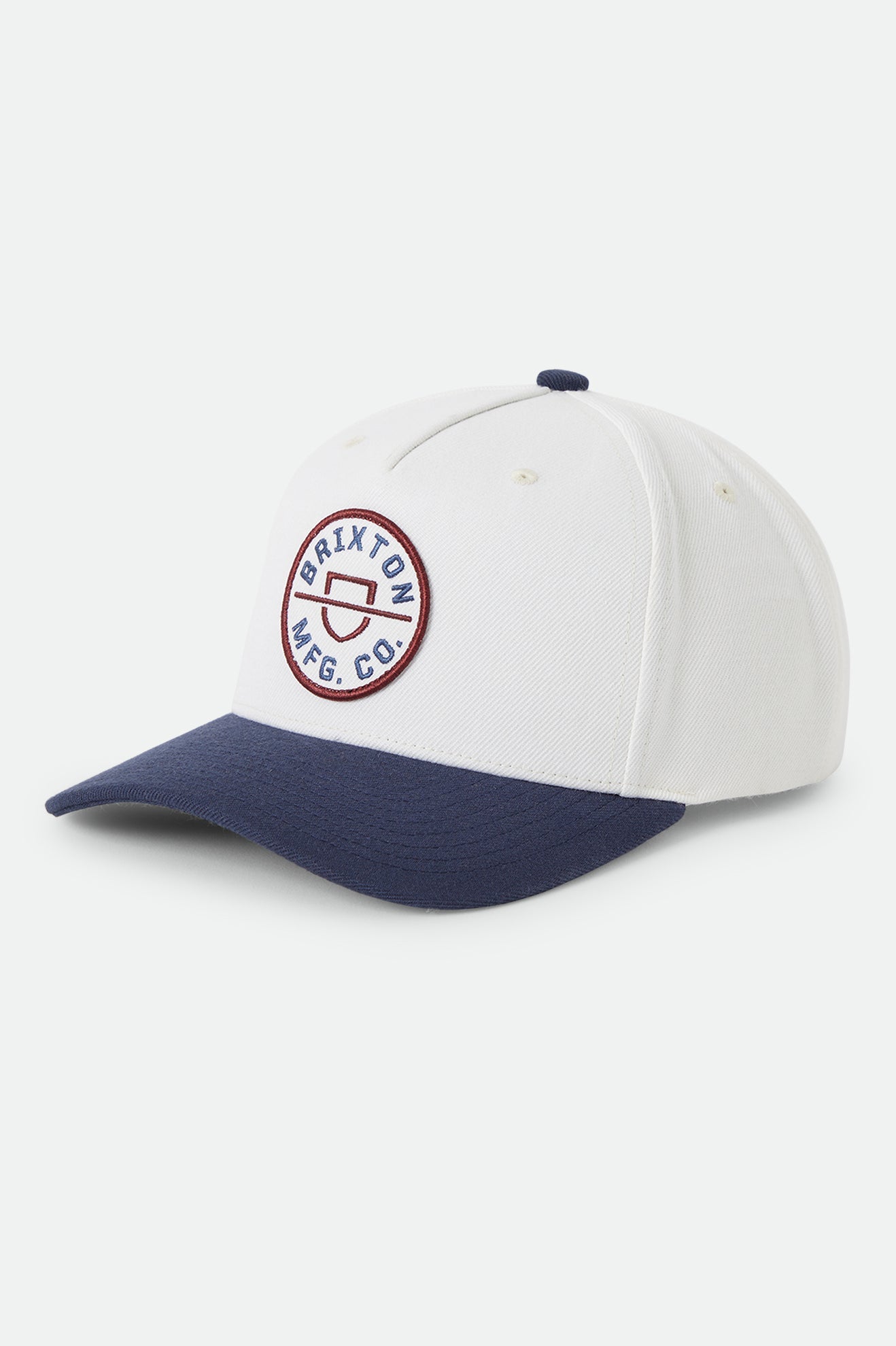 Brixton Crest C MP Snapback Wax Paper/Navy