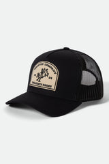 Brixton Danforth MP Trucker Snapback Black