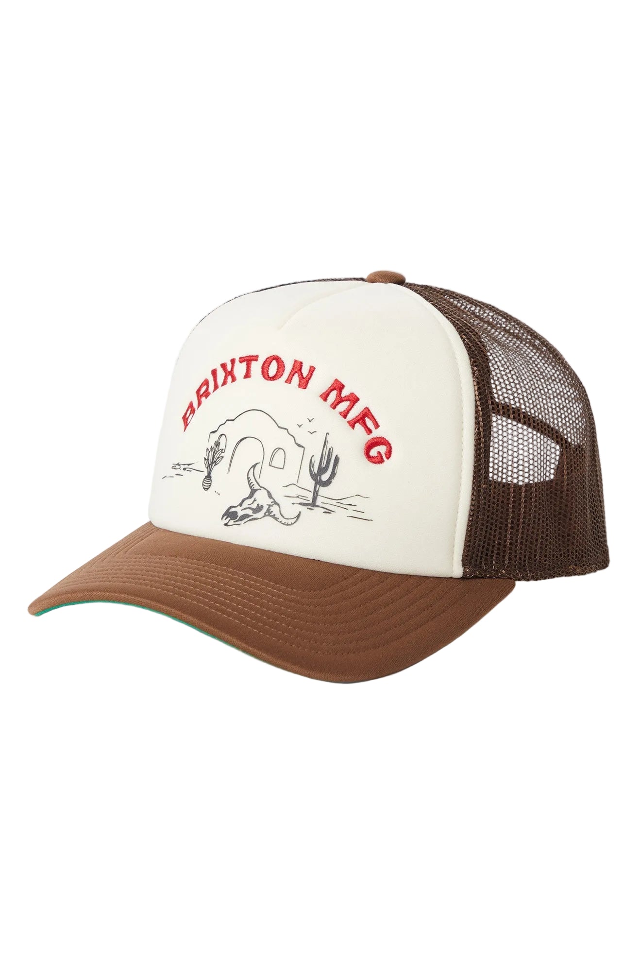 Brixton Desert Liesure MP Trucker Cap Pinecone Brown/Whitecap