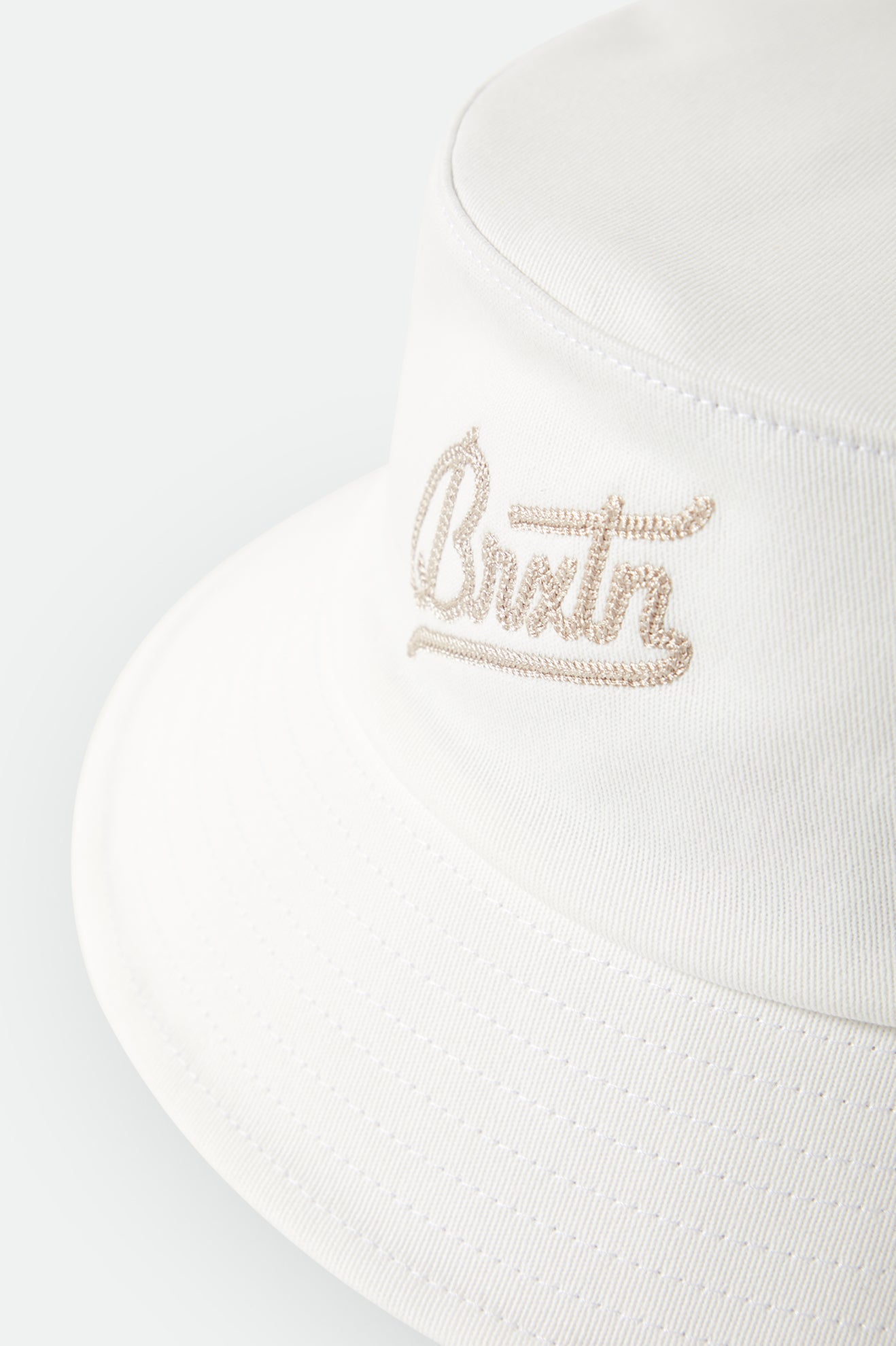 Brixton Eldon Packable Buckegt Hat Off White/Beige