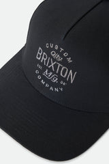 Brixton Fremont MP Trucker Cap Black
