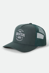 Brixton Fremont MP Trucker Cap Primal Green