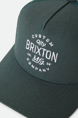 Brixton Fremont MP Trucker Cap Primal Green