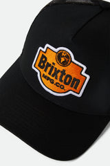 Brixton Genuine Quality MP Trucker Snapback Black