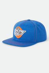 Brixton Heyward Snapback Electric Indigo
