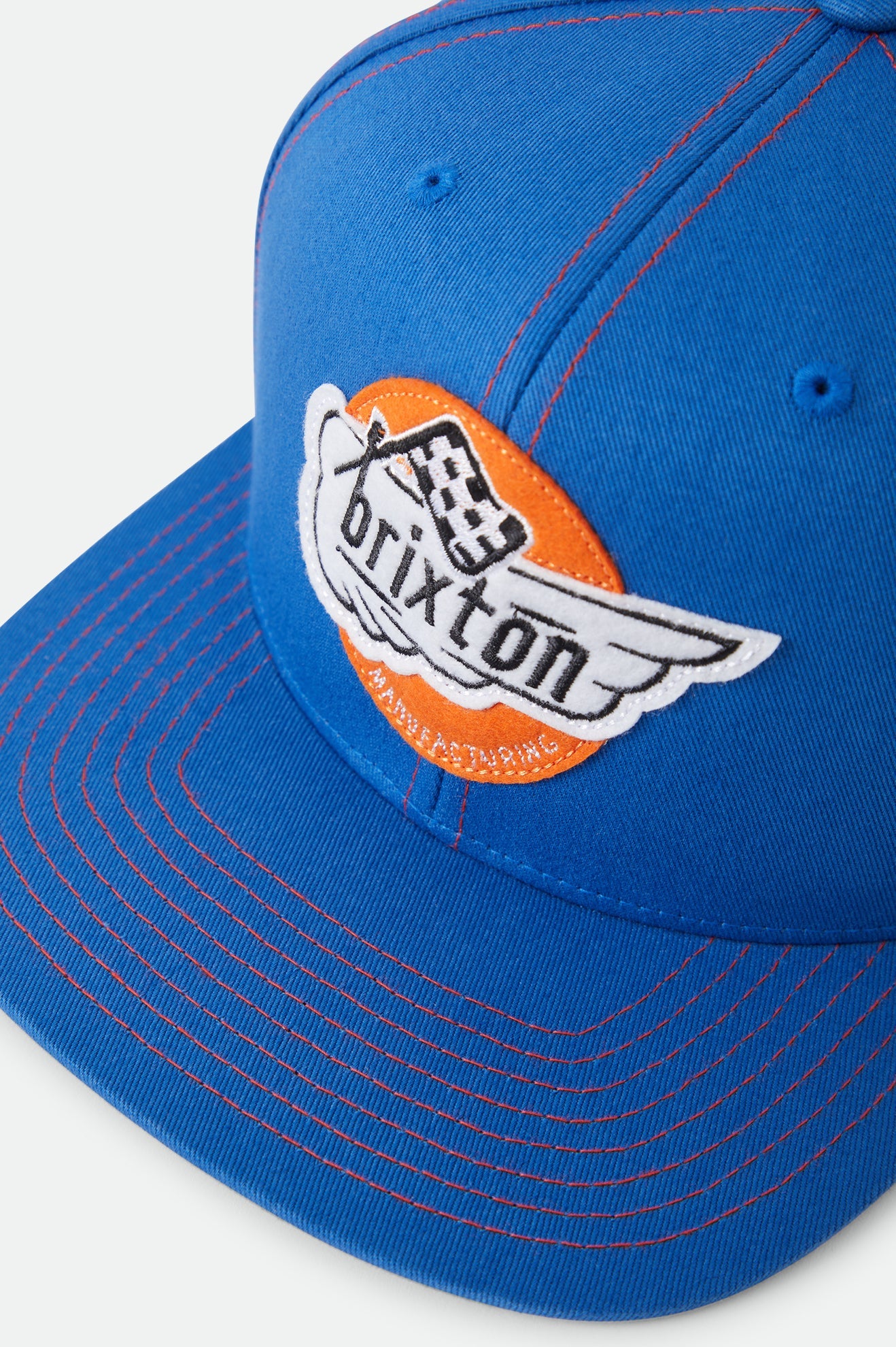 Brixton Heyward Snapback Electric Indigo
