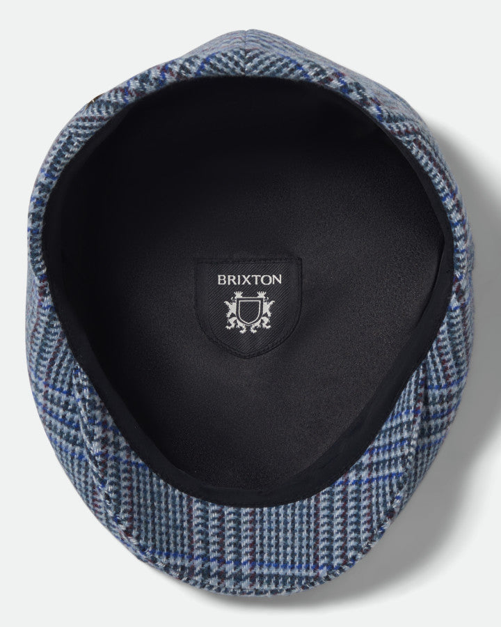 Brixton Hooligan Light Weight Snap Cap Celadon Green/Royal Plaid