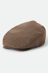 Brixton Hooligan LW Snap Cap Grey/Brown/Gold