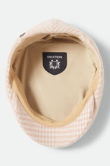 Brixton Hooligan LW Snap Cap Soft Pink Houndstooth