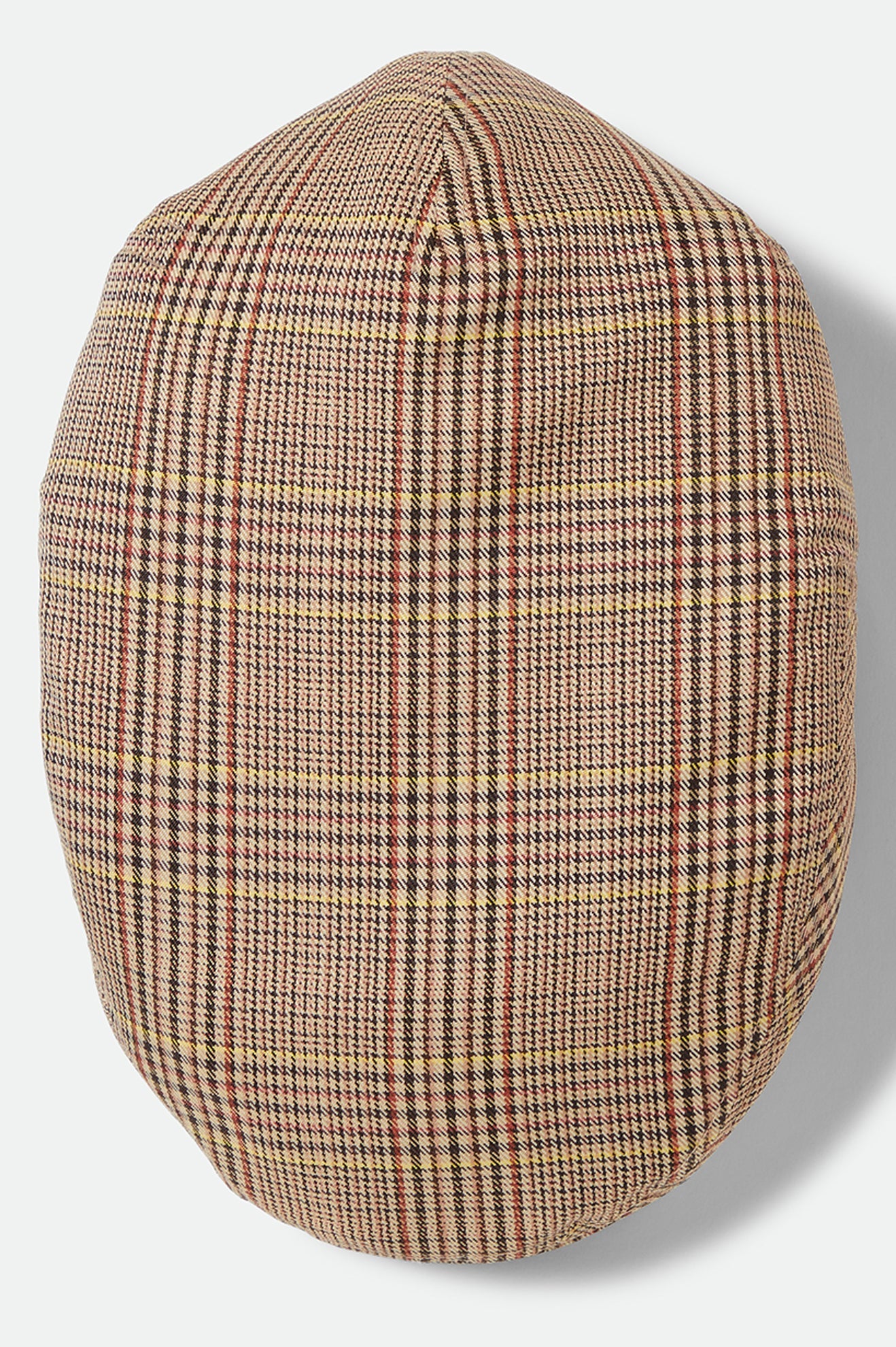 Brixton Hooligan LW Snap Cap Tan/Brown/Rust Houndstooth